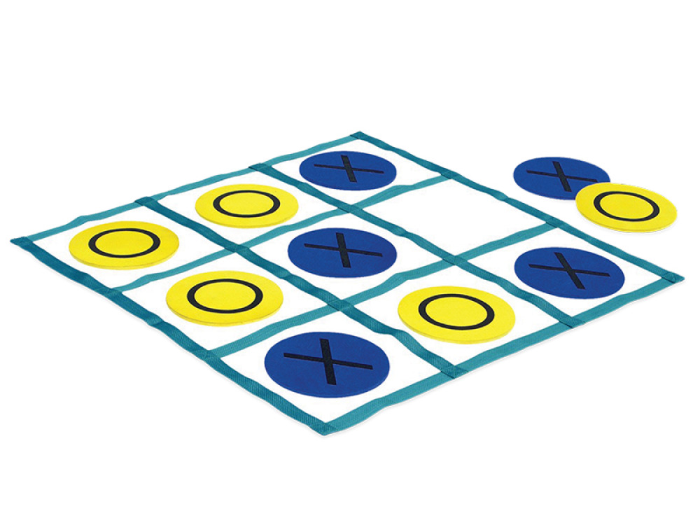 Tic Tac Toe. Floor game