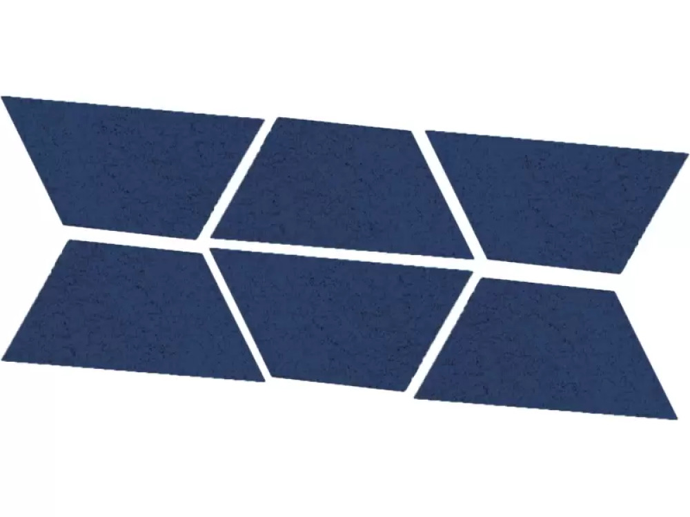 Trapezoidal acoustic wall panel - Navy