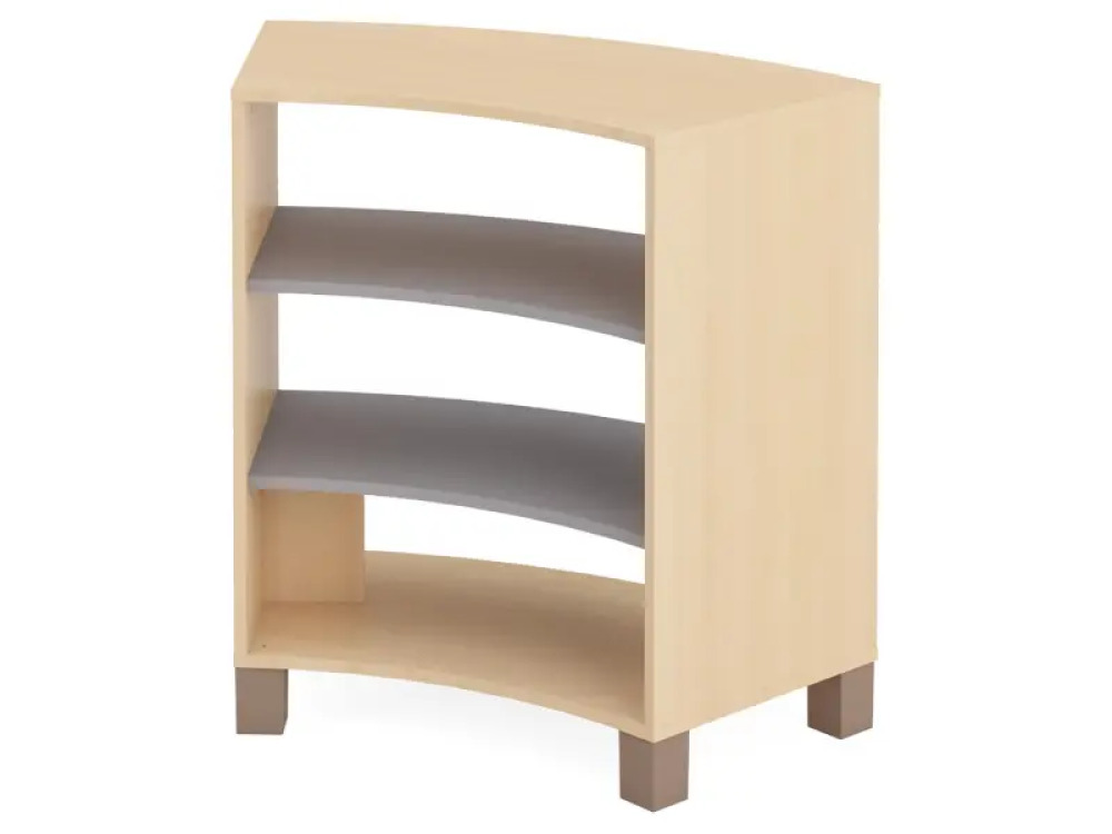 Large semi-circular cabinet. Grey. Fresh Collection