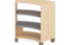 Large semi-circular cabinet. Grey. Fresh Collection