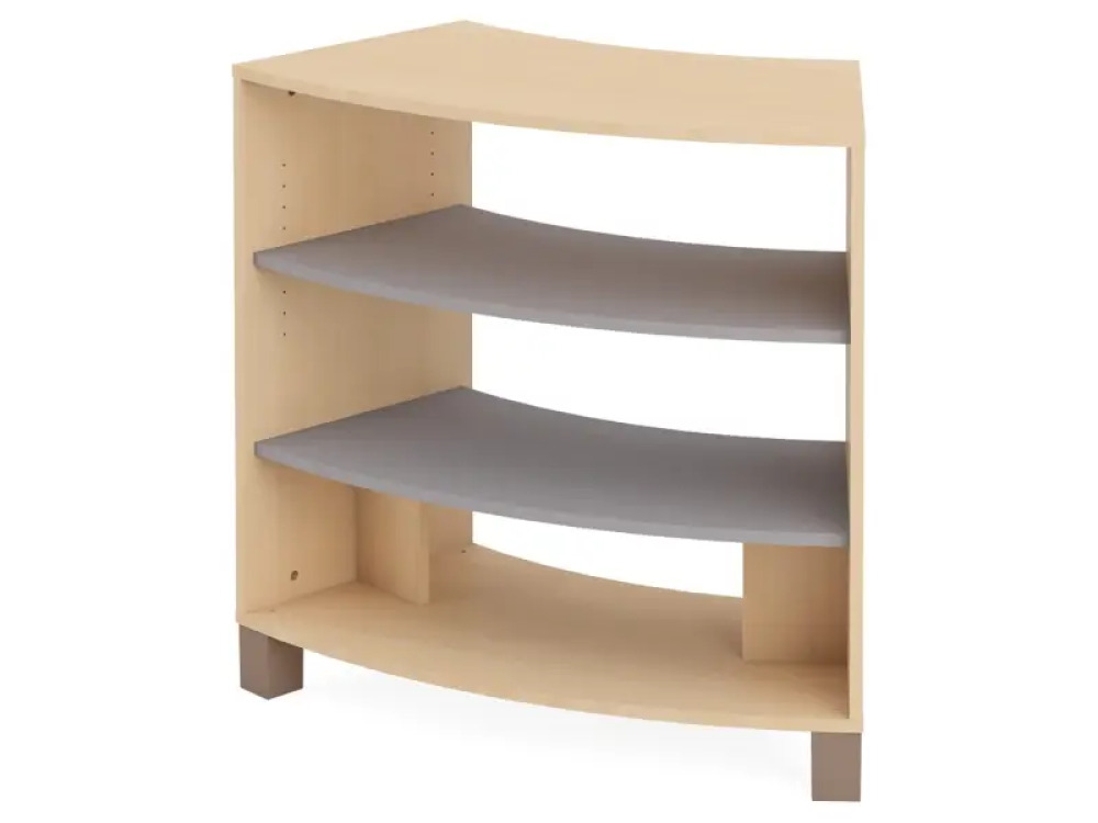 Large semi-circular cabinet. Grey. Fresh Collection