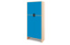 Tall Storage Unit + bottom & upper doors - Blue