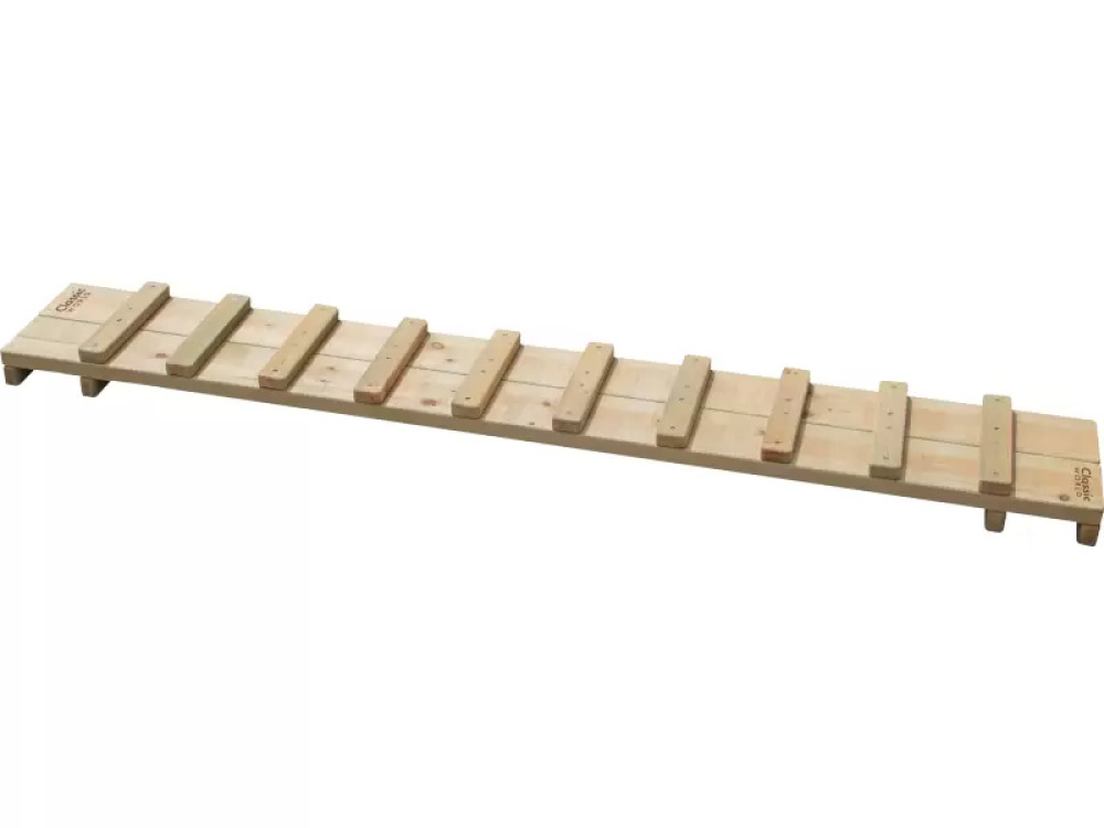Wooden ramp
