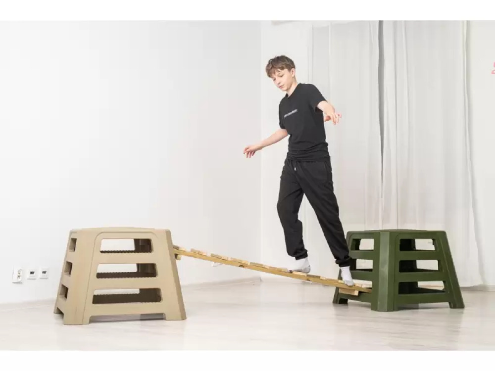Wooden ramp