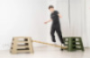 Wooden ramp