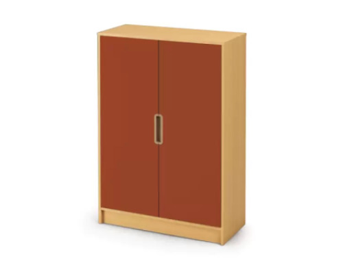 Storage Unit 92 with shelves and doors - Brick - XL