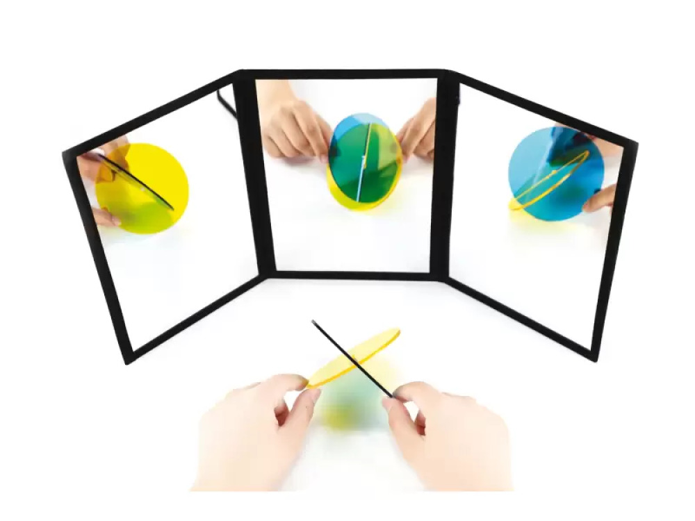 Foldable mirror