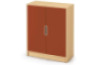 Storage Unit 92 with shelves and doors - Brick - X