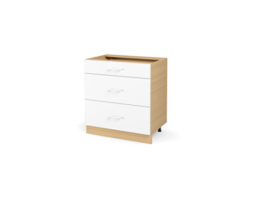 Kitchen cabinet 80 cm with drawers. Master Kitchen collection