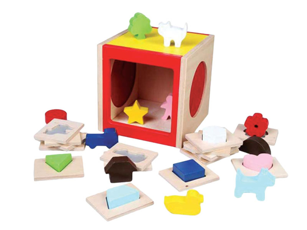 Touch and Guess puzzle box