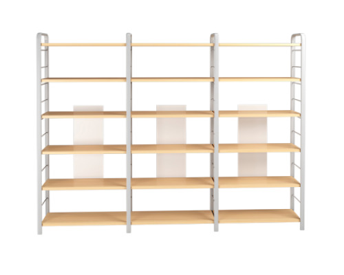 Bookcases wall units 3 modules