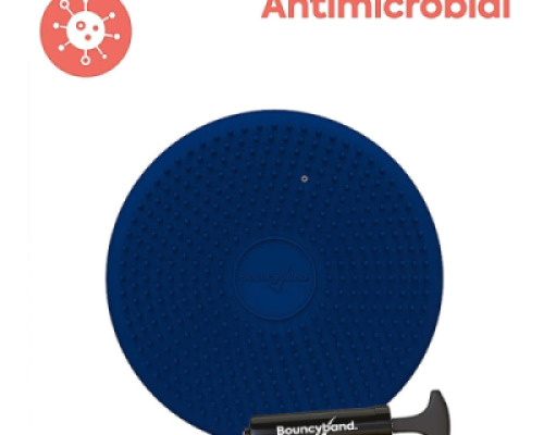Wiggle Antimicrobial Seat Sensory Cushion – Blue 27cm – Flexible Alternative Seating – By Bouncyband