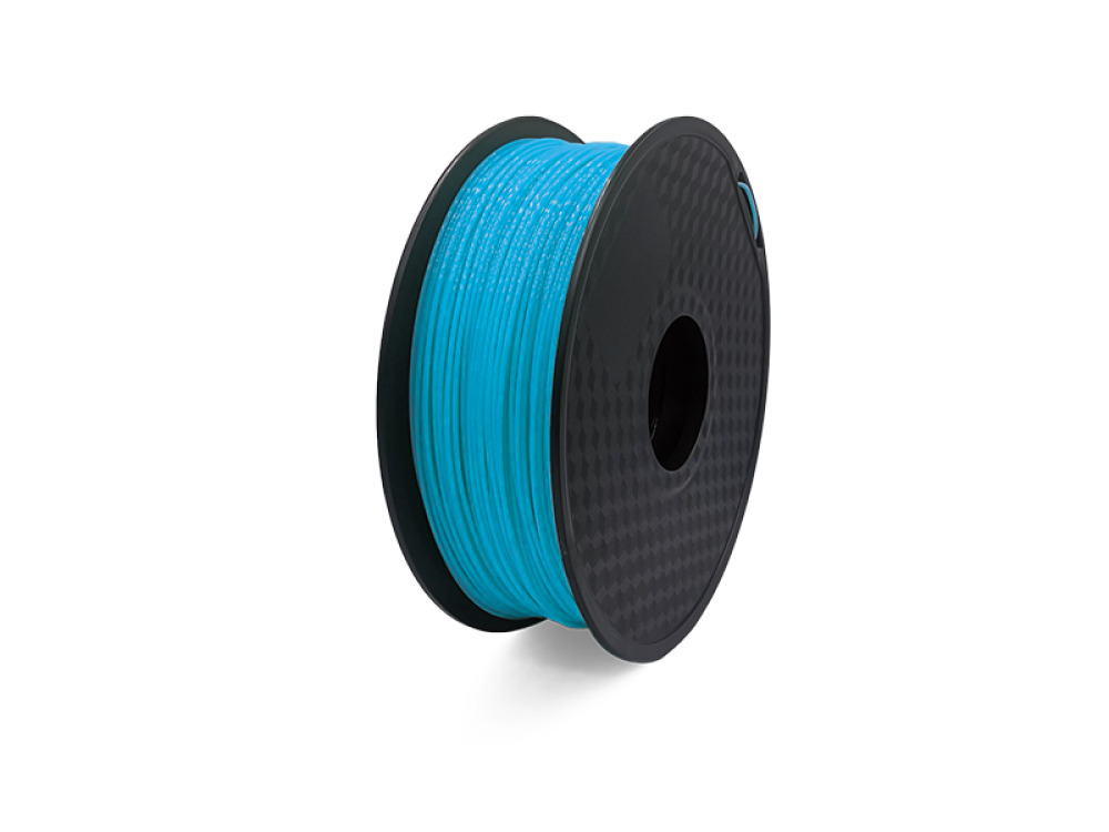 PLA light blue filament for 3D printer - 1 kg