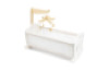 White doll cradle