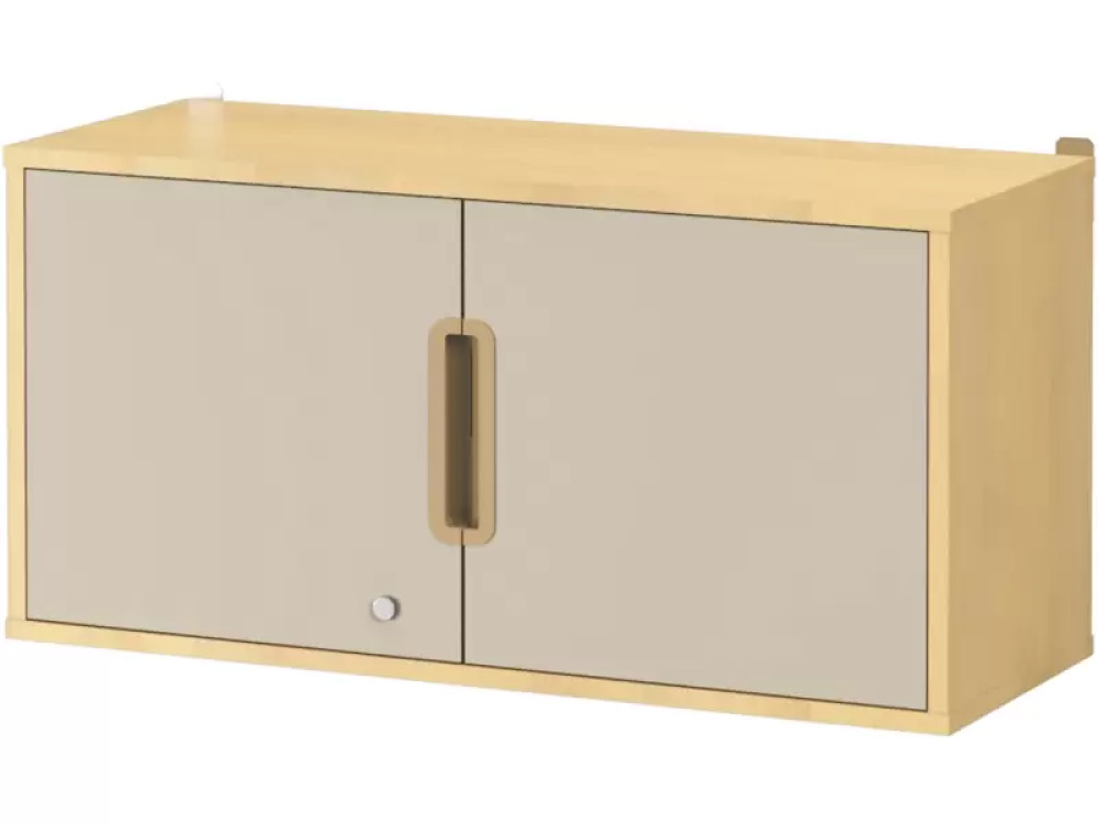 Hanging Cabinet 92 with doors and lock - Sand