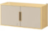 Hanging Cabinet 92 with doors and lock - Sand