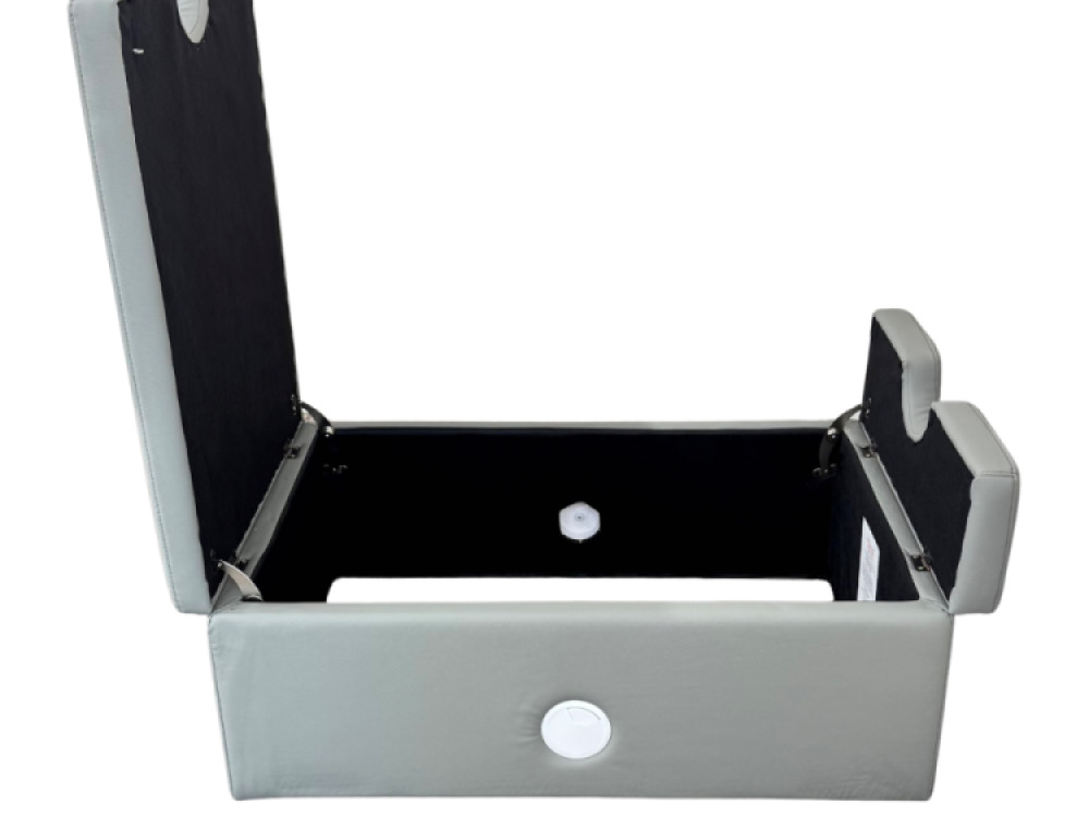 Grey Rectangle Padded Surround