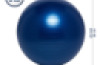 65cm Balance Ball No-Roll Weighted Seat-Blue