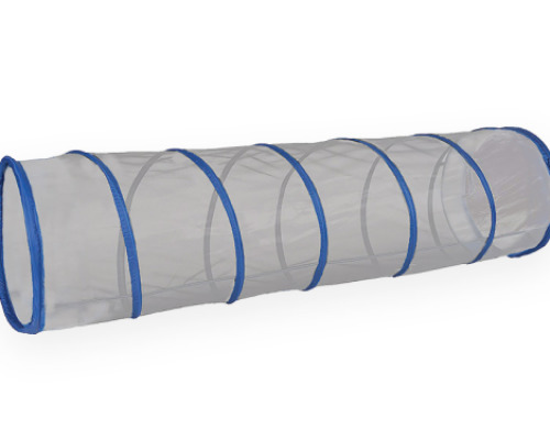 Transparent play tunnel