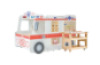 Ambulance. Manipulation corner.