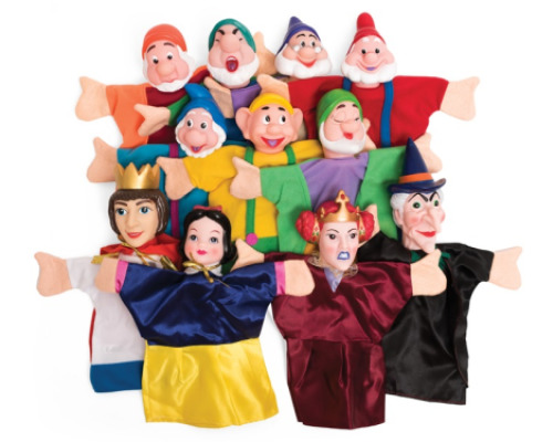 Snow White. Hand puppet