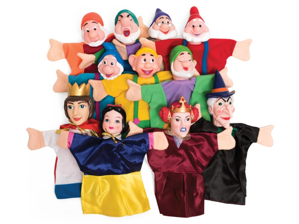 Snow White. Hand puppet