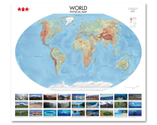 World. Physical Map