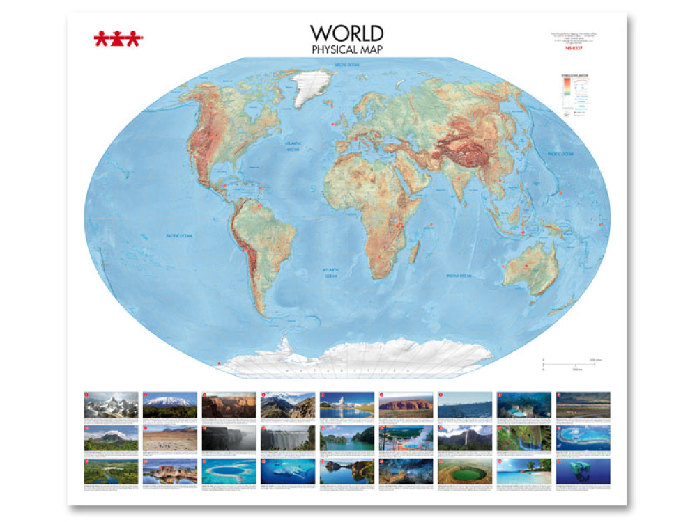 World. Physical Map