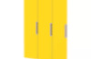 Doors with handle for cloakroom Vita 3 - Yellow