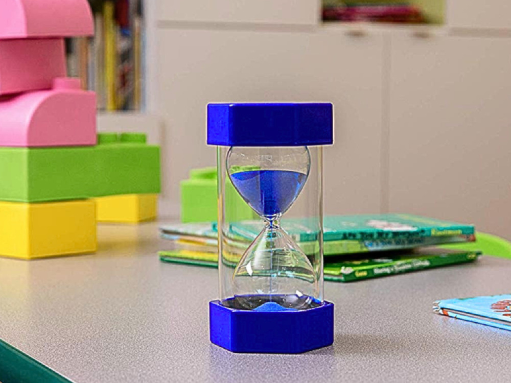 Sand Timer – 5 Min.  Blue