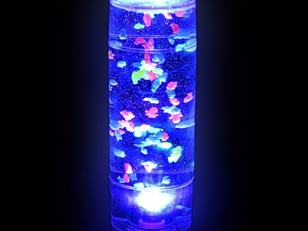 Light Up Mini fish Aquariums 3 Asst Colours