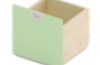 Cubo collection. Narrow wheeled container - sage