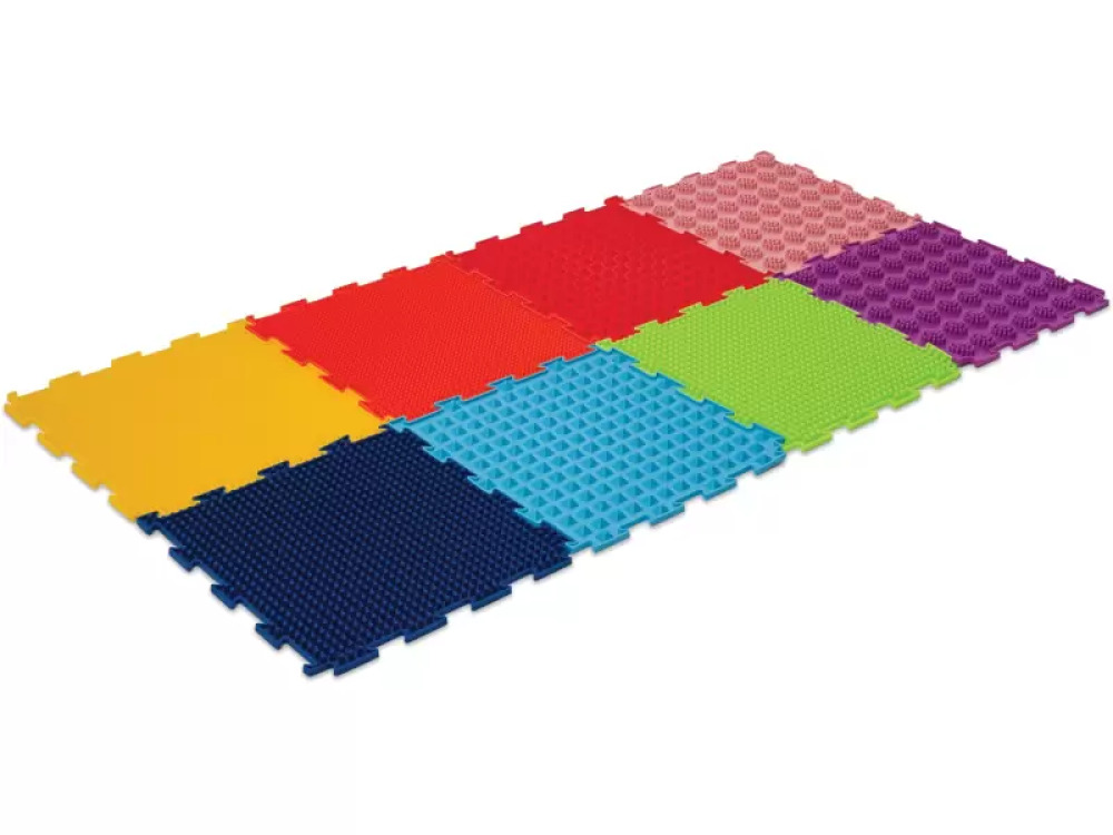 Colourful sensory path