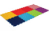 Colourful sensory path