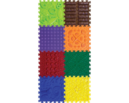 Colourful sensory path