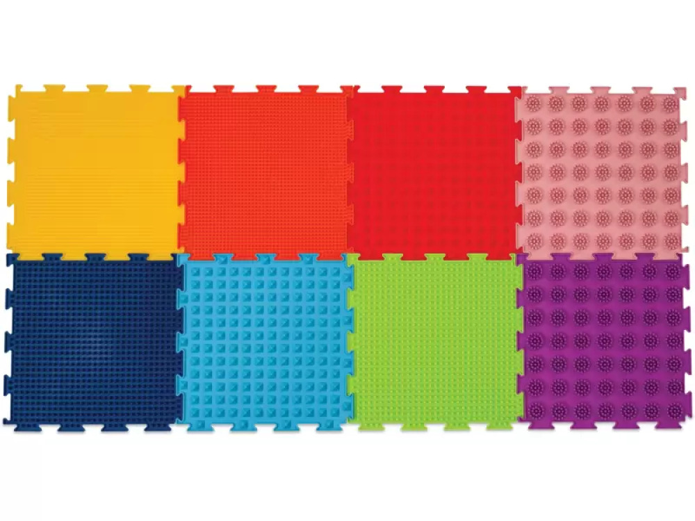 Colourful sensory path