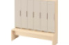 Doors with handle for cloakroom Vita 6 - Sand