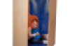 Wooden Padded Den with Mood lighting