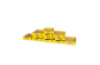 12 - small cardboard trays - Yellow