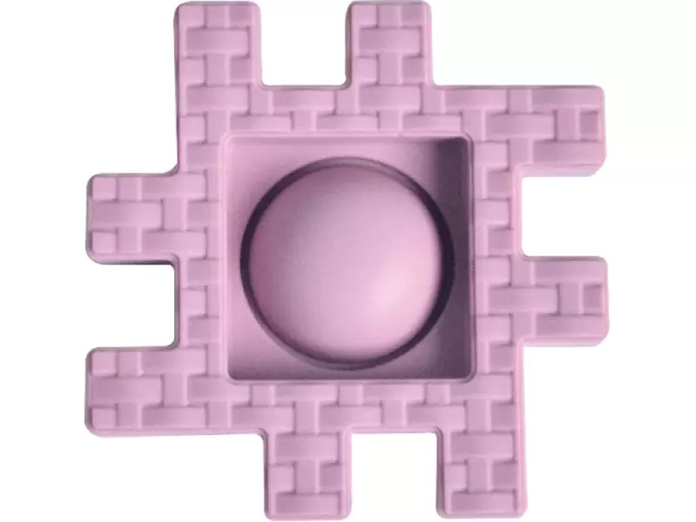 Waffle blocks with bubble pressing