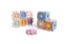 Waffle blocks with bubble pressing