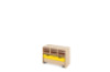 Storage Unit S with compartments + container - Yellow