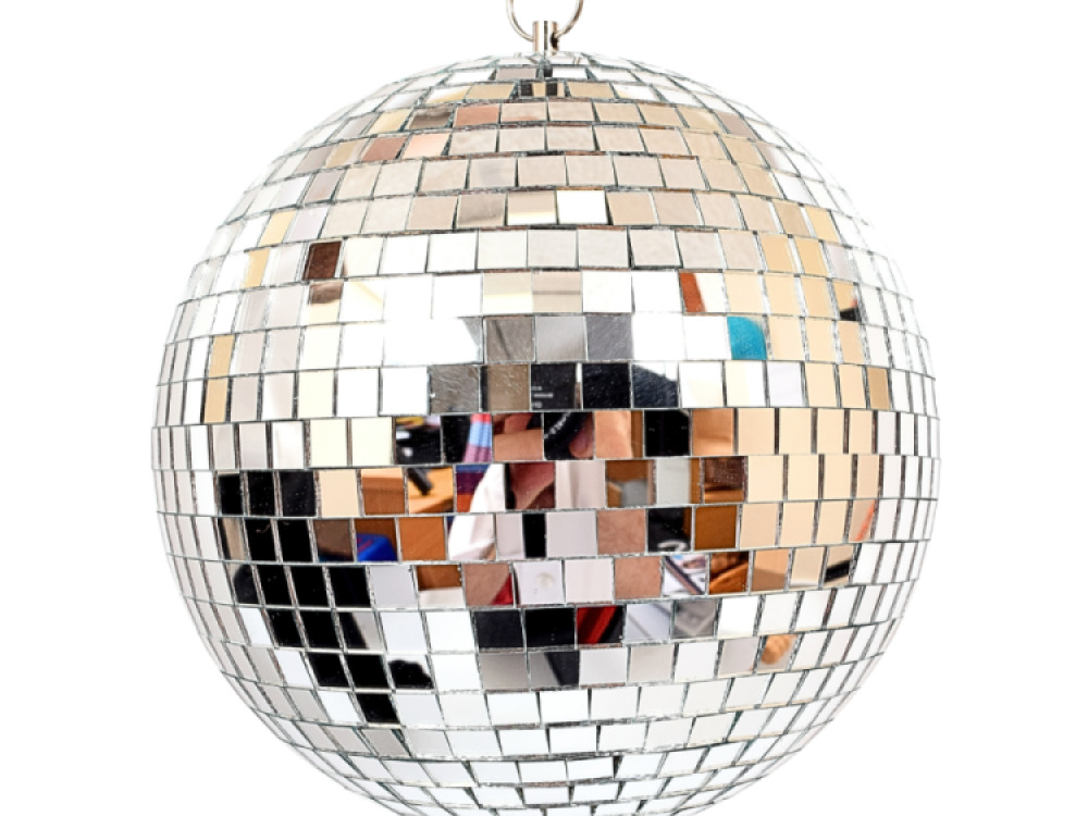 Disco Mirror Ball 16cm Diameter