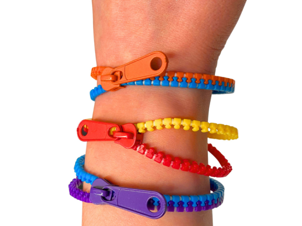 Zip Fidget Bracelet 3pk