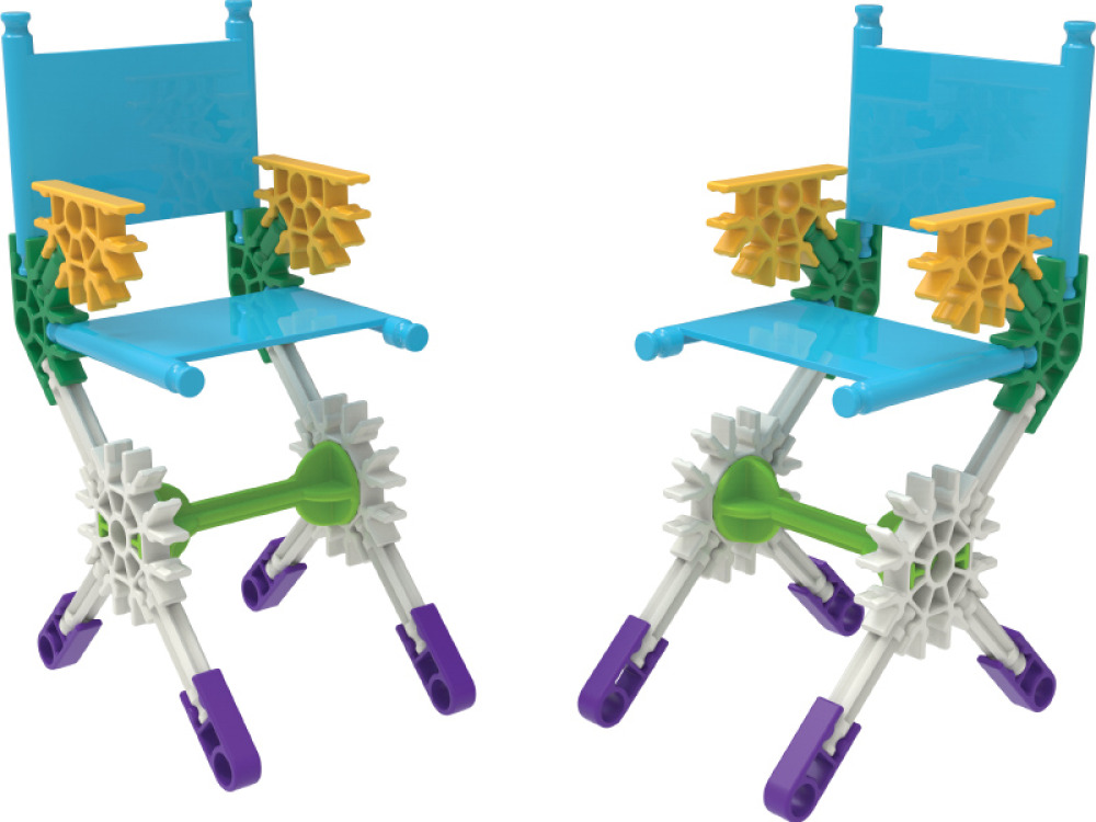 A set for beginners. Construction blocks K'nex