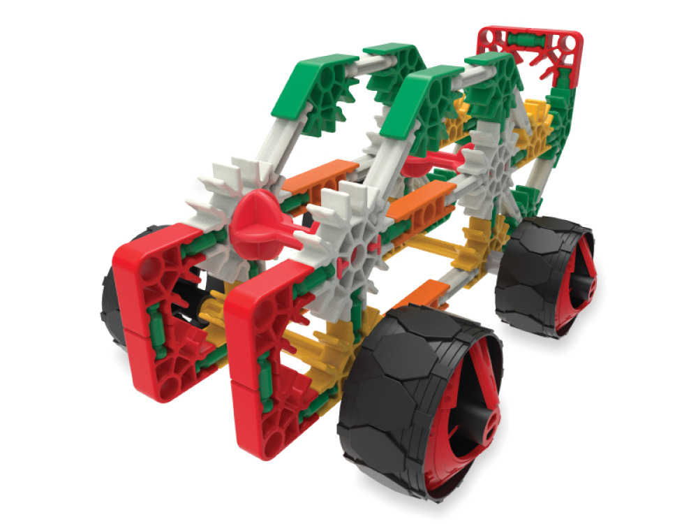 A set for beginners. Construction blocks K'nex