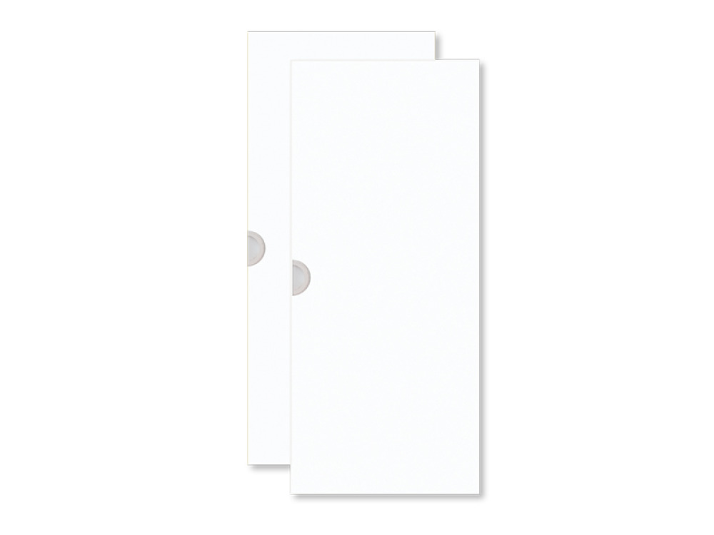 Cubo doors for lounger storage cabinet. White
