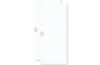 Cubo doors for lounger storage cabinet. White
