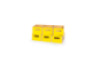 6 - big wooden trays - Yellow