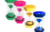 Large Event Sand Timer – 5 Min. – Blue